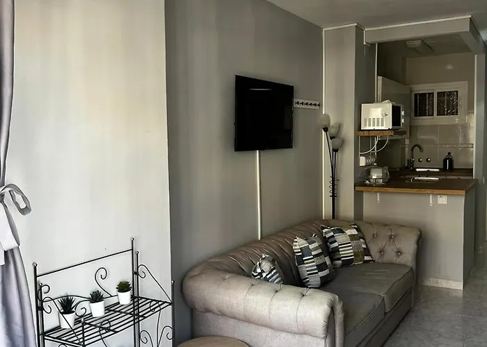 Encantador Estudio Con Piscina
